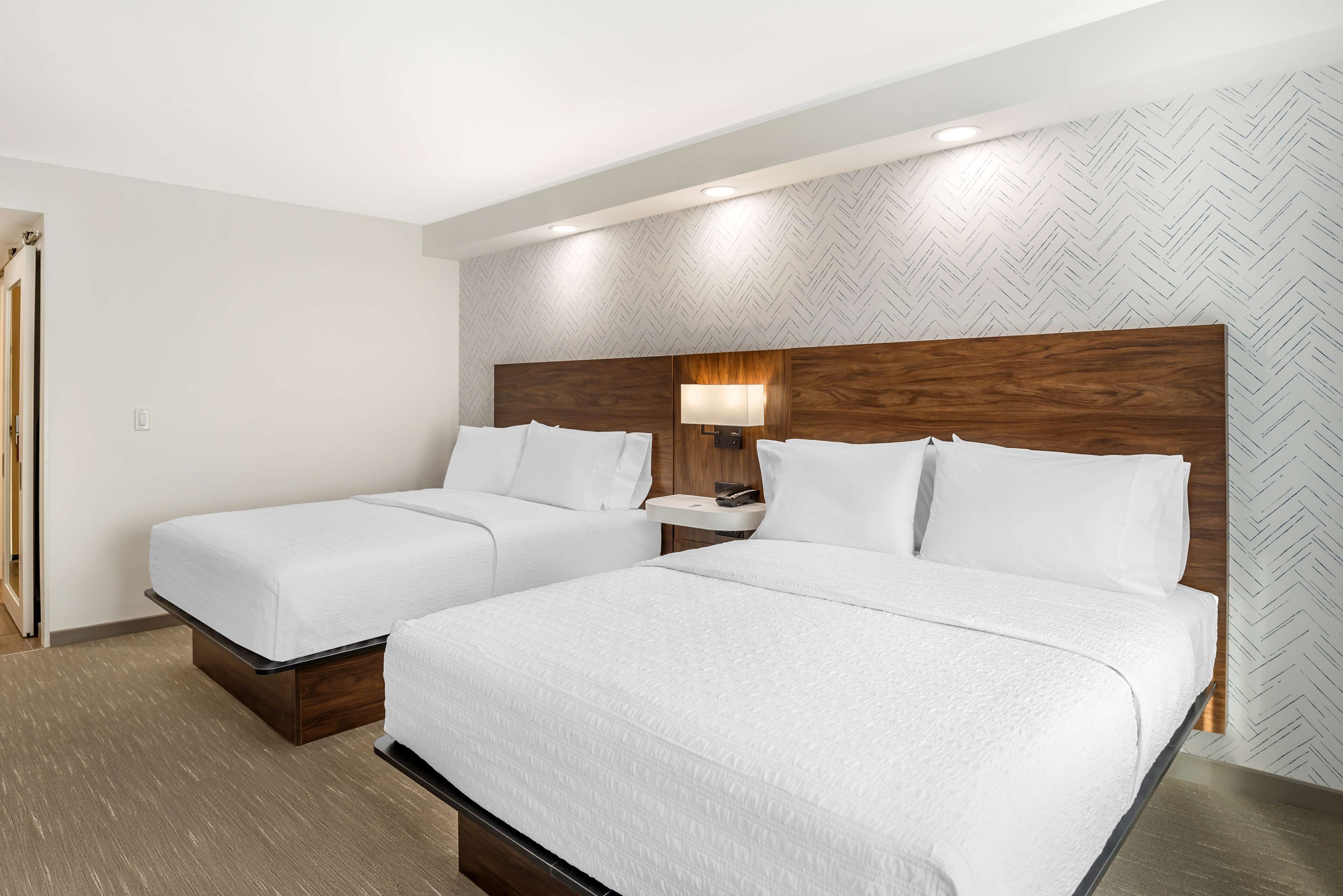 room, 2 queen beds, non smoking | in-room safe, desk, blackout curtains, iron/ironing board