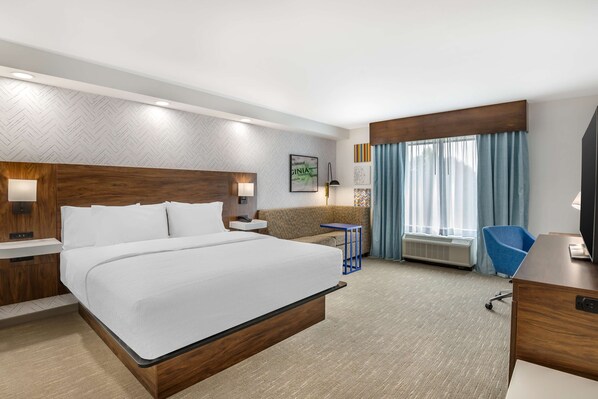 In-room safe, desk, blackout drapes, iron/ironing board