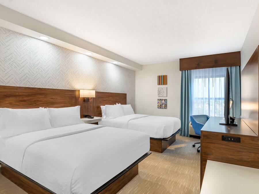 In-room safe, desk, blackout drapes, iron/ironing board