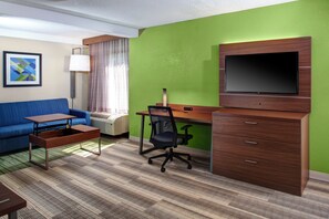 Suite, 1 Queen Bed with Sofa bed (Additional Living Area) | In-room safe, desk, iron/ironing board, free cribs/infant beds