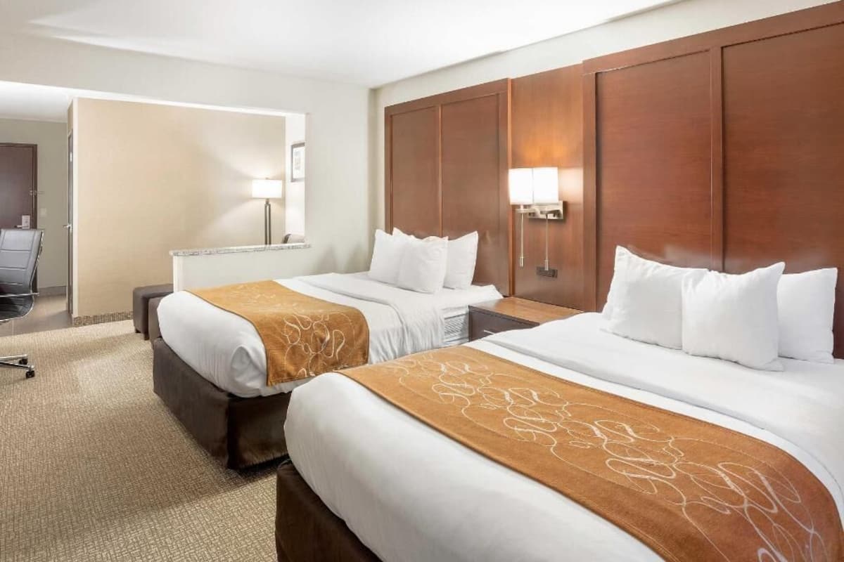 Premium bedding, pillowtop beds, individually decorated