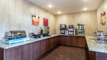 Free buffet breakfast