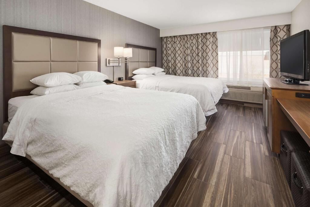 In-room safe, desk, blackout curtains, iron/ironing board