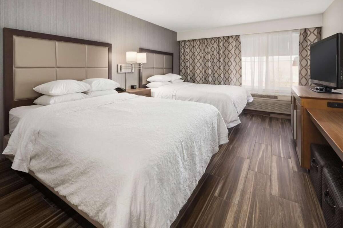 In-room safe, desk, blackout curtains, iron/ironing board