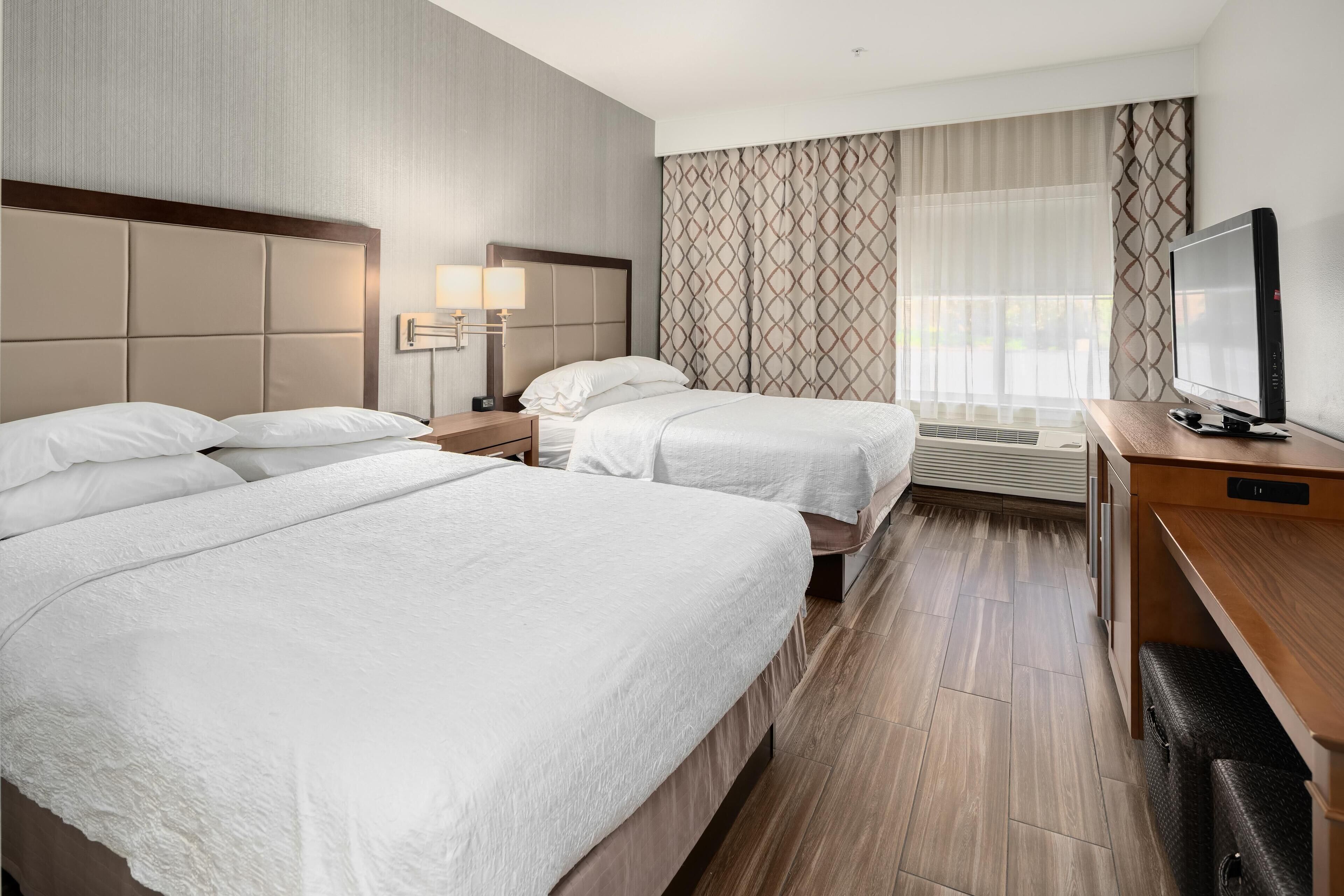 In-room safe, desk, blackout curtains, iron/ironing board