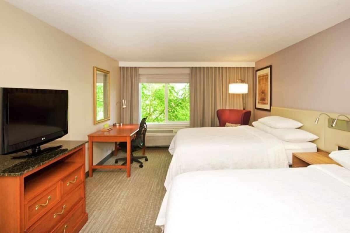 Hypo-allergenic bedding, in-room safe, individually decorated