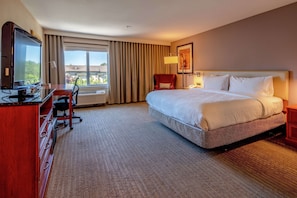 Room, 1 King Bed, Accessible, Non Smoking | Hypo-allergenic bedding, in-room safe, individually decorated