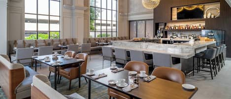 Frühstück und Abendessen, amerikanische Küche