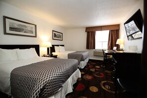 Deluxe Double Room, Kitchenette | Premium bedding, desk, iron/ironing board, free WiFi - Stonebridge Hotel (Fort McMurray)