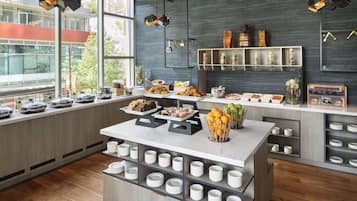 Daily cooked-to-order breakfast for a fee