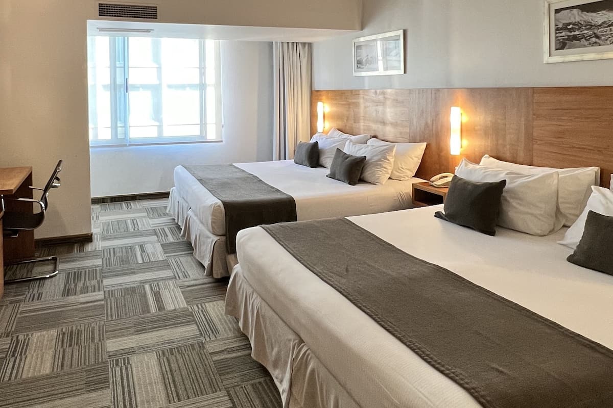 standard room, multiple beds, non smoking | 1 bedroom, in-room safe, desk, free wifi