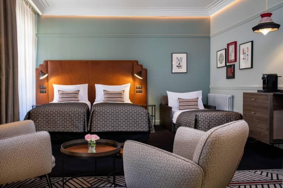 Minibar, in-room safe, individually decorated, desk