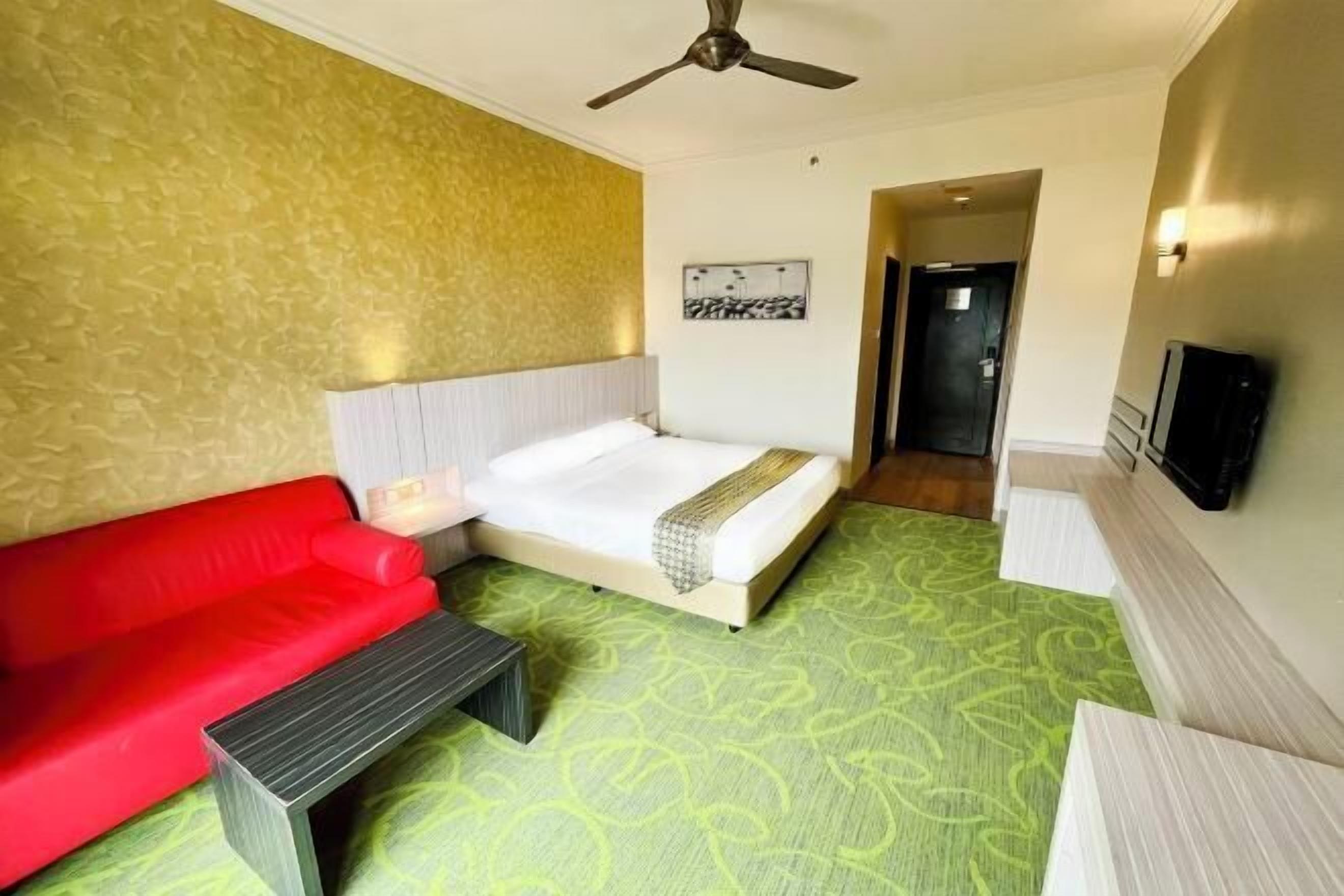 In-room safe, desk, blackout drapes, iron/ironing board