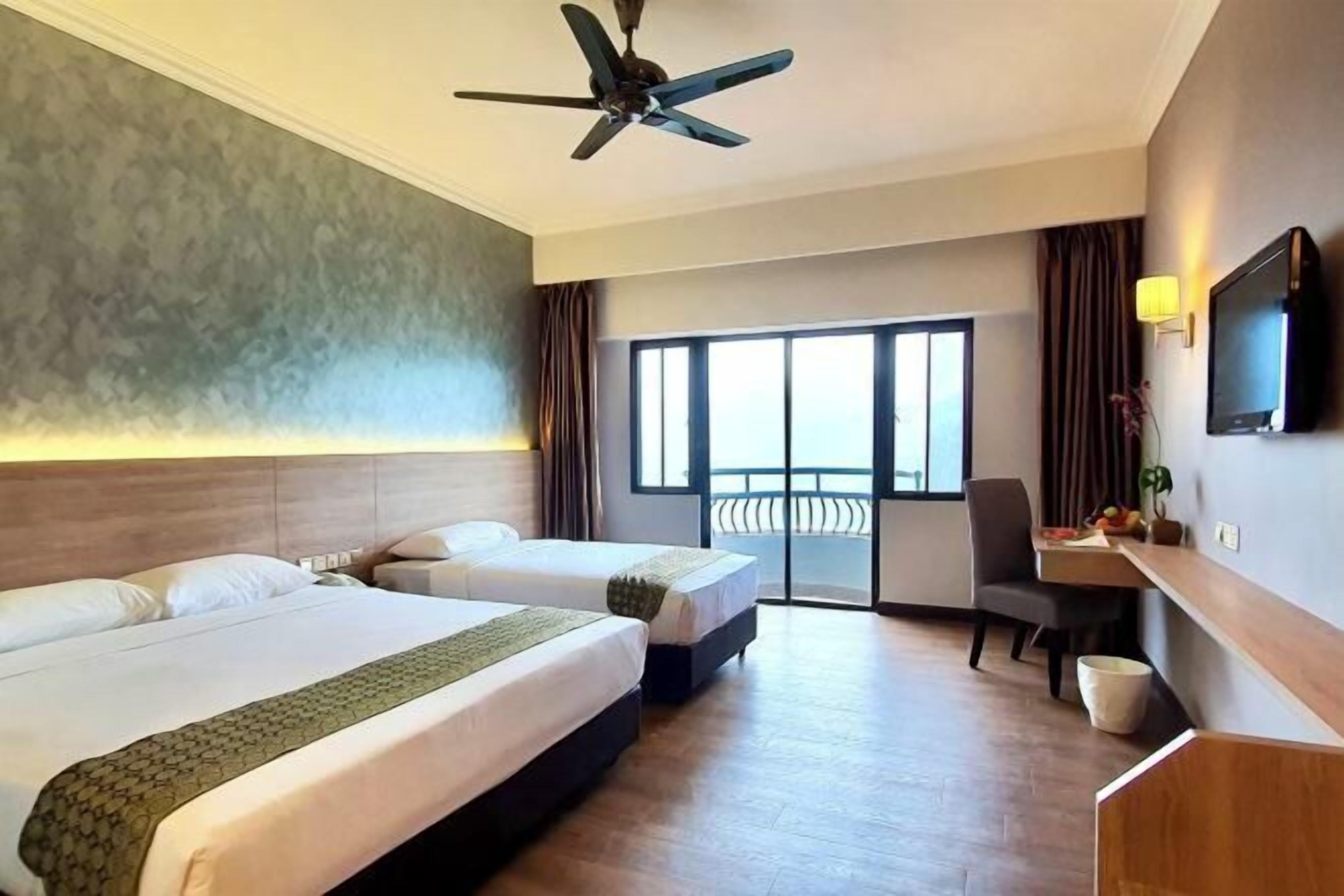 In-room safe, desk, blackout drapes, iron/ironing board