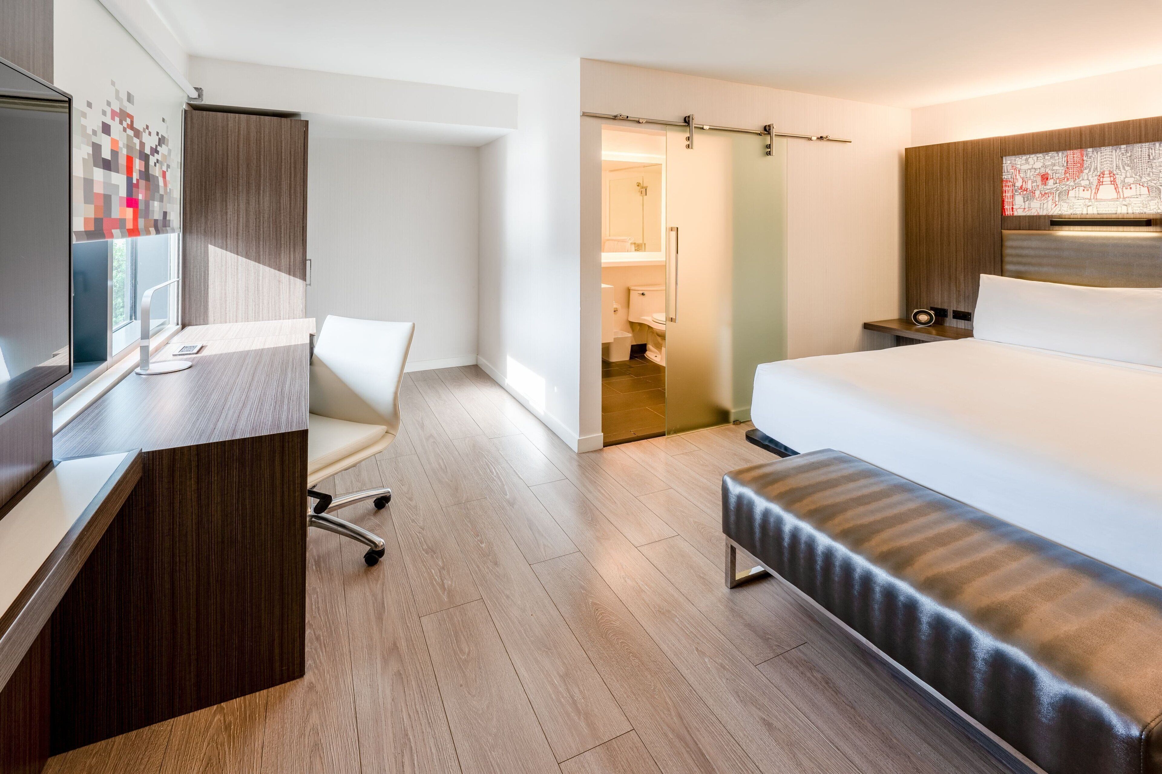 Premium bedding, in-room safe, desk, blackout curtains