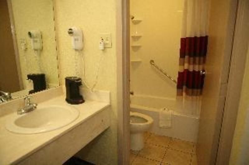 Bathroom | Combined shower/bathtub, free toiletries, hair dryer, towels