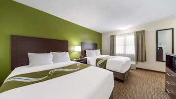 Standard Room, 2 Queen Beds, Non Smoking | 1 bedroom, premium bedding, pillow-top beds, desk