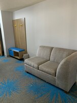 Deluxe Studio Suite, 2 Queen Beds, Non Smoking | Pillowtop beds, desk, iron/ironing board, free cribs/infant beds