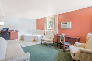 Deluxe Studio Suite, 2 Queen Beds, Non Smoking | 1 bedroom, pillowtop beds, desk, iron/ironing board