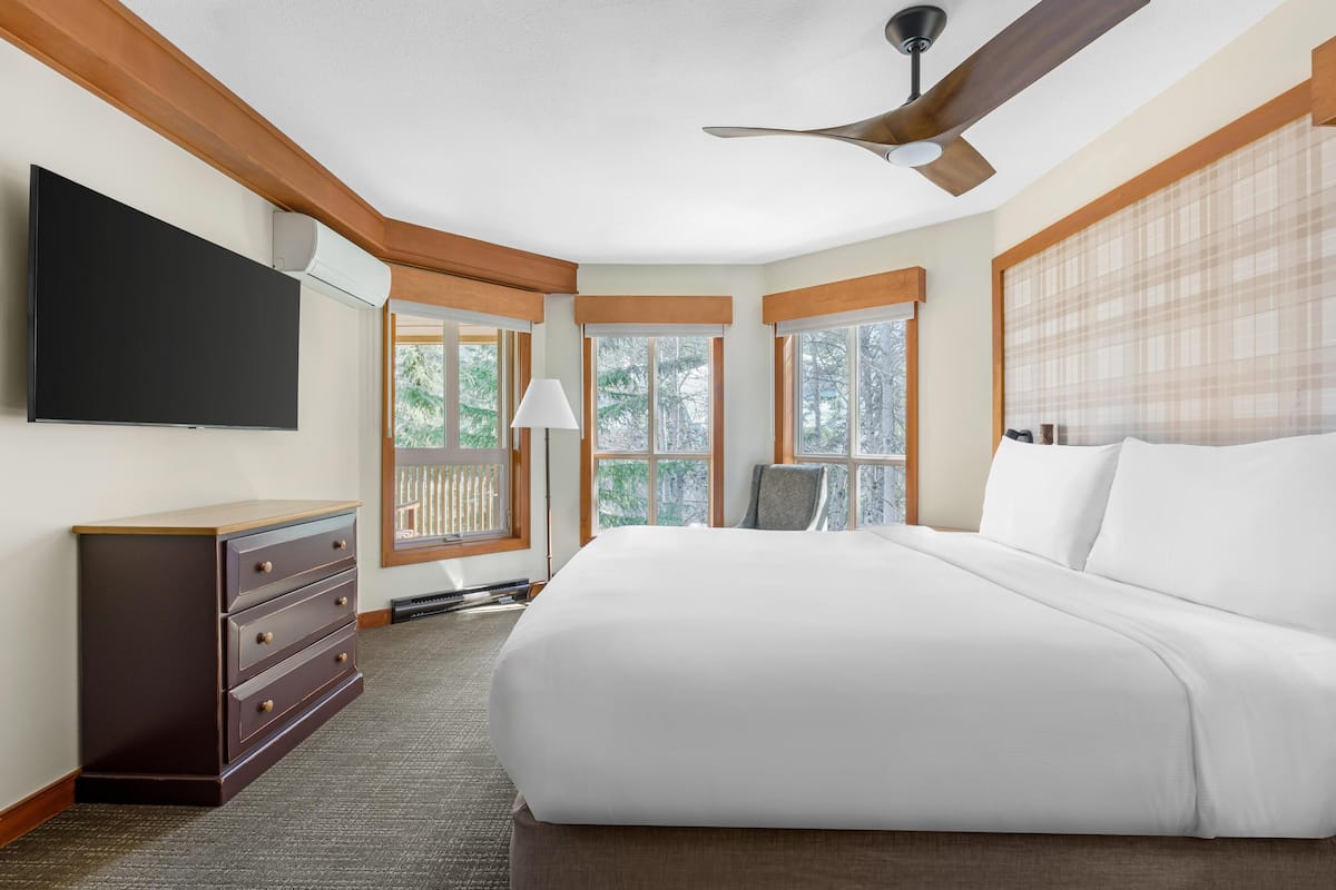 1 Bedroom 1 King Premier Suite with Sofabed | In-room safe, iron/ironing board, WiFi (free), bed sheets