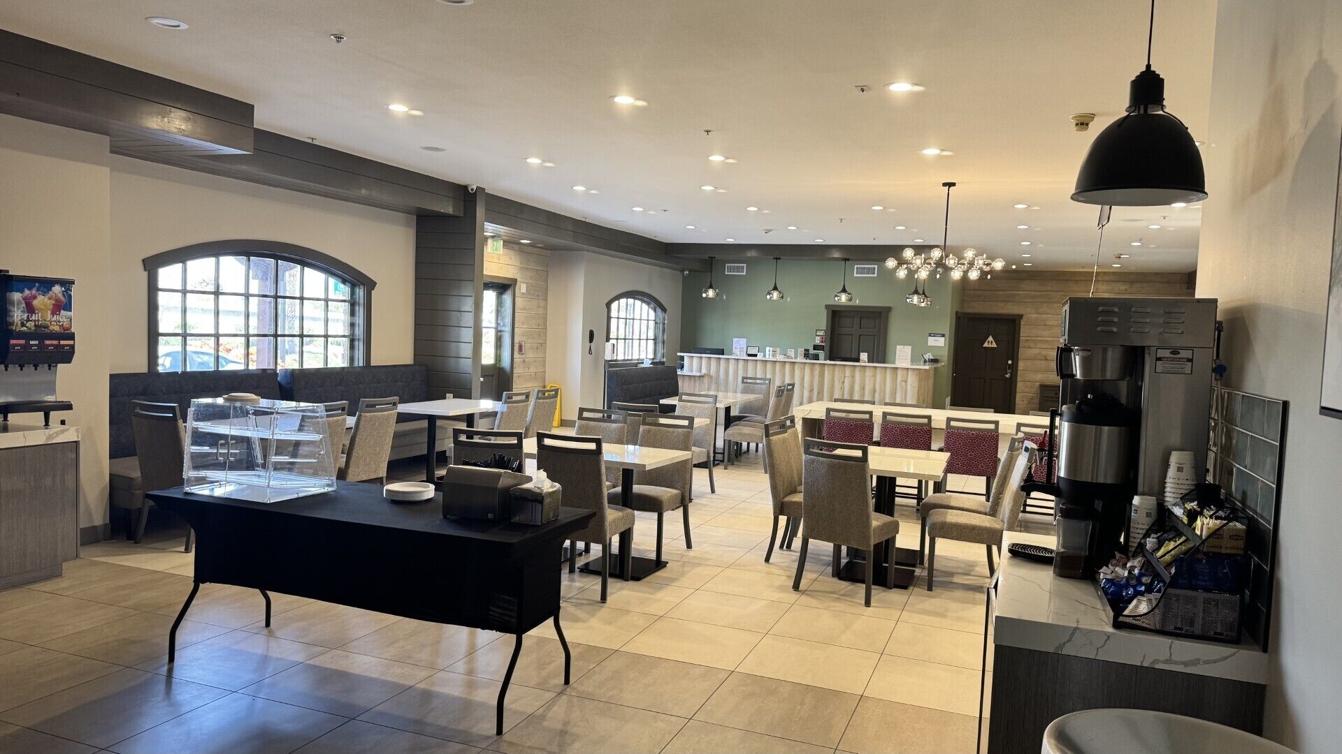Lobby sitting area