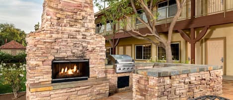 Aire de pique-nique/barbecue