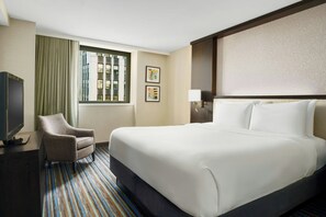 Executive Suite, 1 King Bed | Premium bedding, down comforters, pillowtop beds, in-room safe