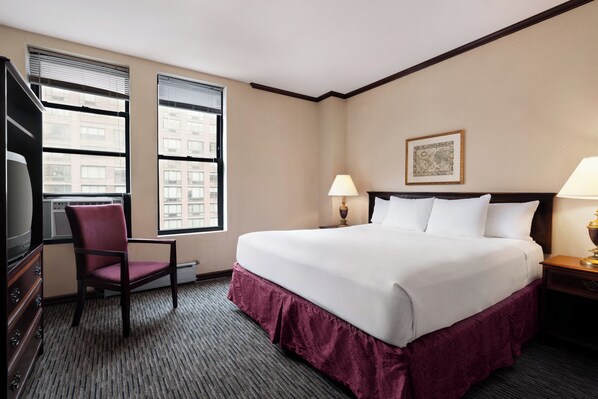 Down duvets, in-room safe, individually decorated - Night Hotel Broadway (New York)