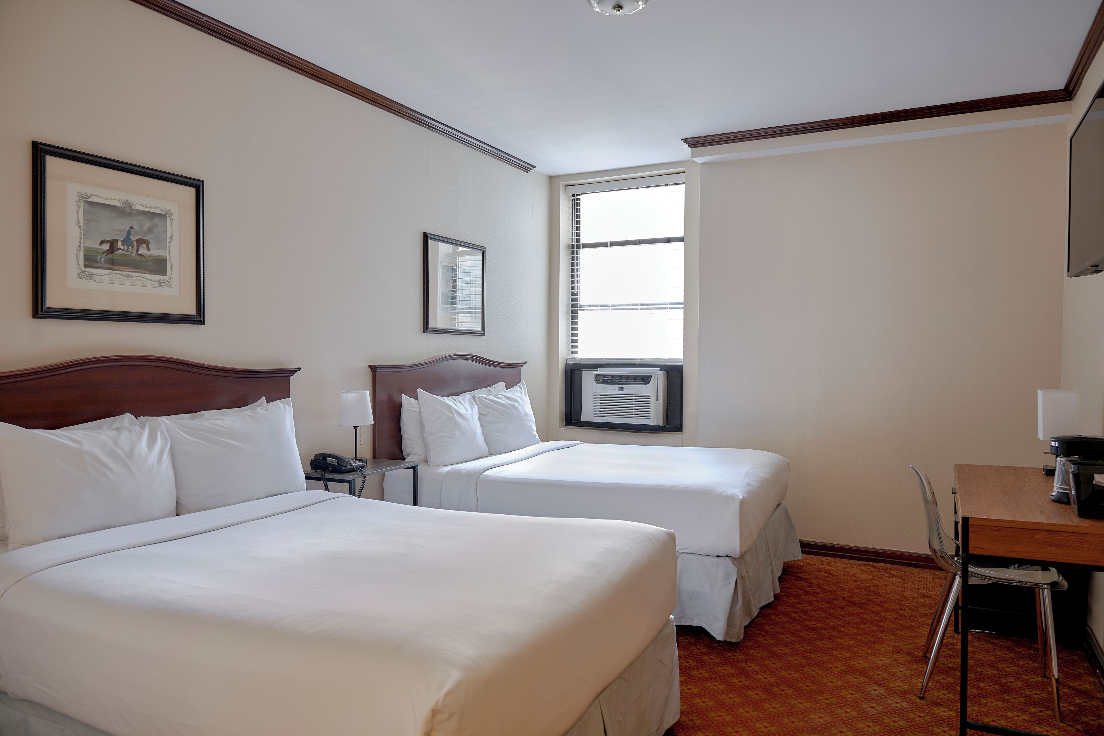 Down duvets, in-room safe, individually decorated