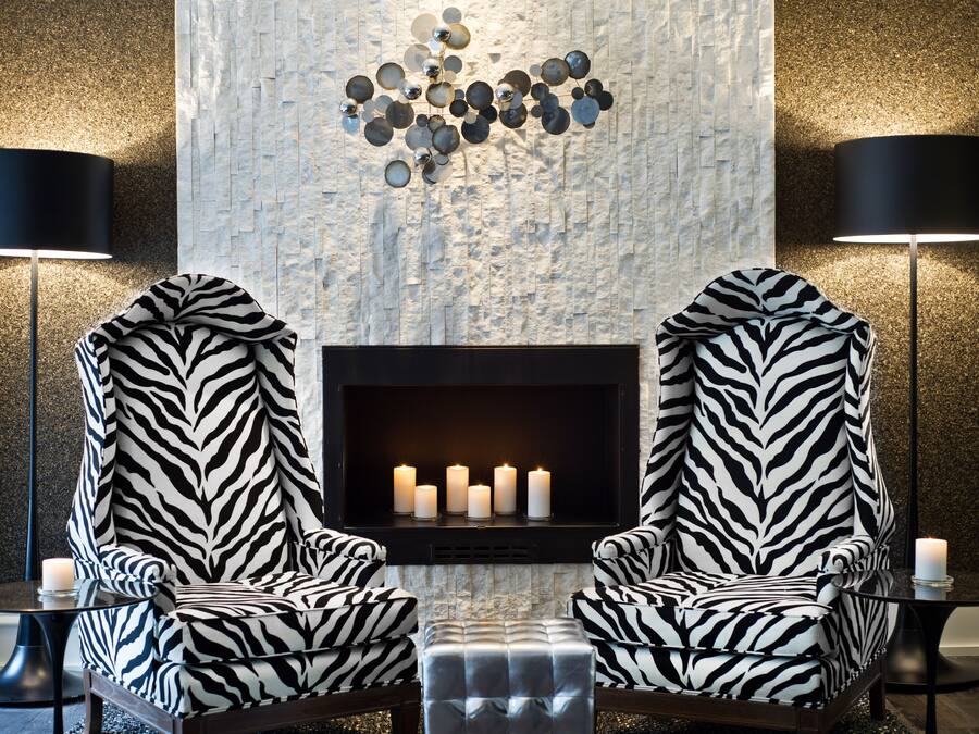 Sittområde i lobbyn