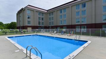 Seasonal outdoor pool