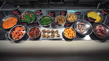 Daily buffet breakfast (AUD 42 per person)