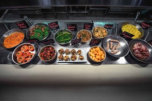 Daily buffet breakfast (AUD 42 per person)