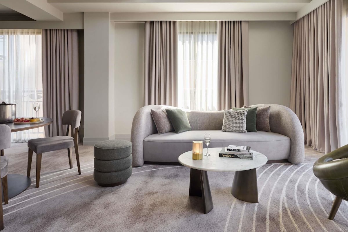 Suite, 1 King Bed, Terrace | Premium bedding, pillowtop beds, minibar, in-room safe