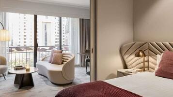 Junior Studio Suite (North Terrace) | Premium bedding, pillowtop beds, minibar, in-room safe