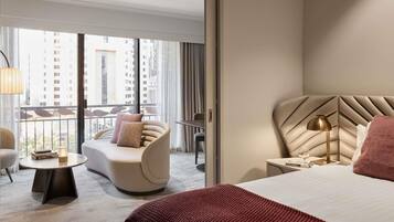 Junior-Studiosuite (North Terrace) | 1 Schlafzimmer, hochwertige Bettwaren, Pillowtop-Betten, Minibar