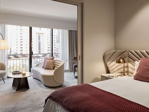 Junior Studio Suite (North Terrace) | Premium bedding, pillow-top beds, minibar, in-room safe