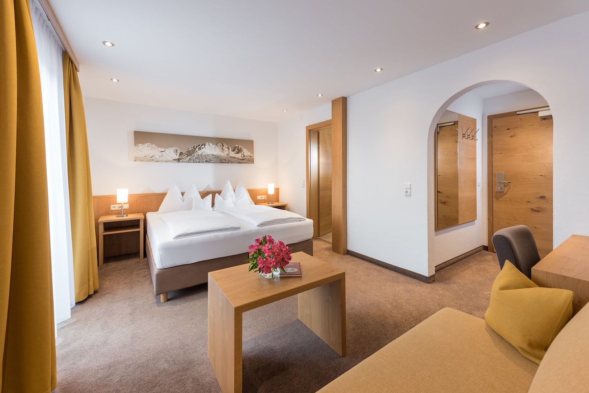 superior double room | hypo-allergenic bedding, down duvets, in-room safe