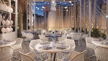 17 Restaurants, Frühstück, Mittagessen, Abendessen, amerikanische Küche