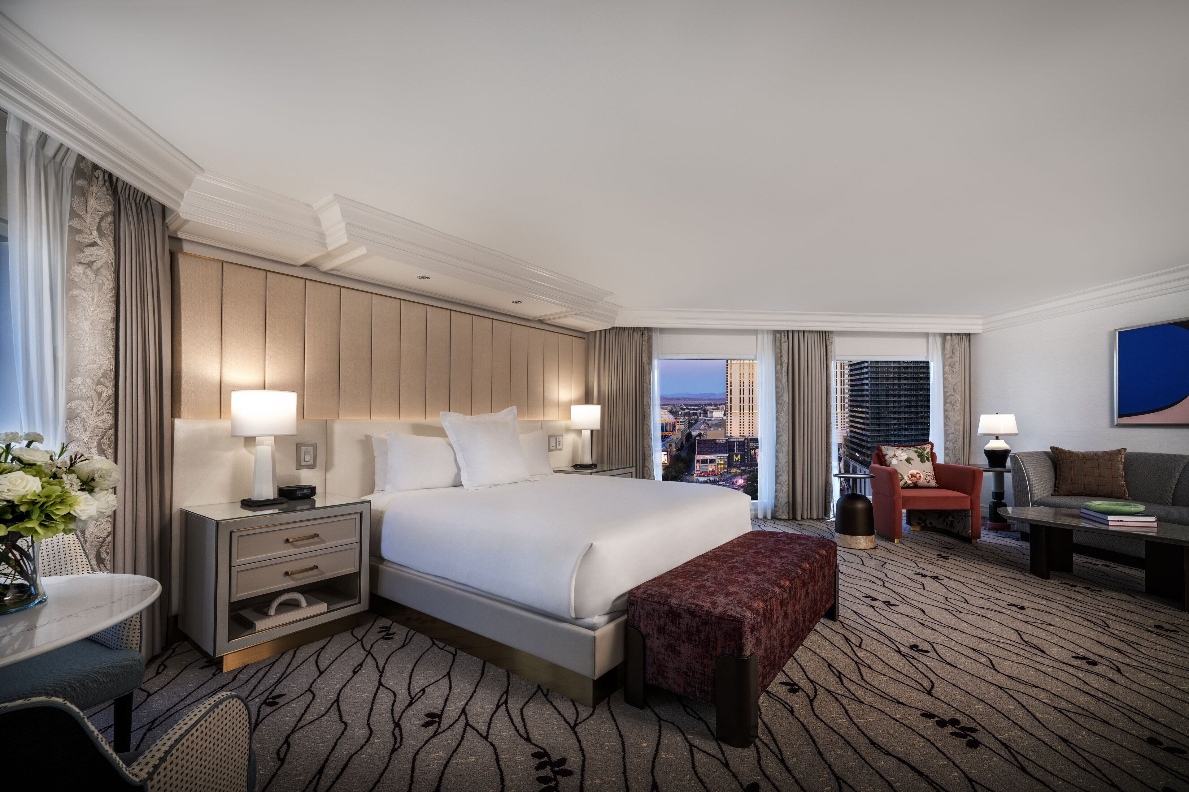 Premium bedding, pillowtop beds, minibar, in-room safe