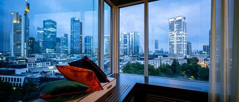 Presidential Suite, 1 King Bed | Living area