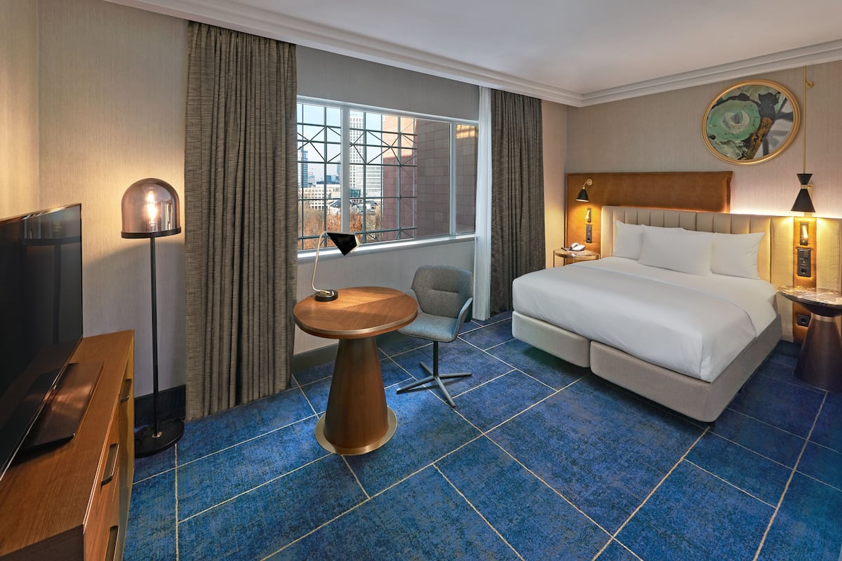 Ropa de cama de alta calidad, edredón y minibar