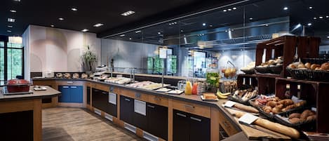 Petit déjeuner buffet