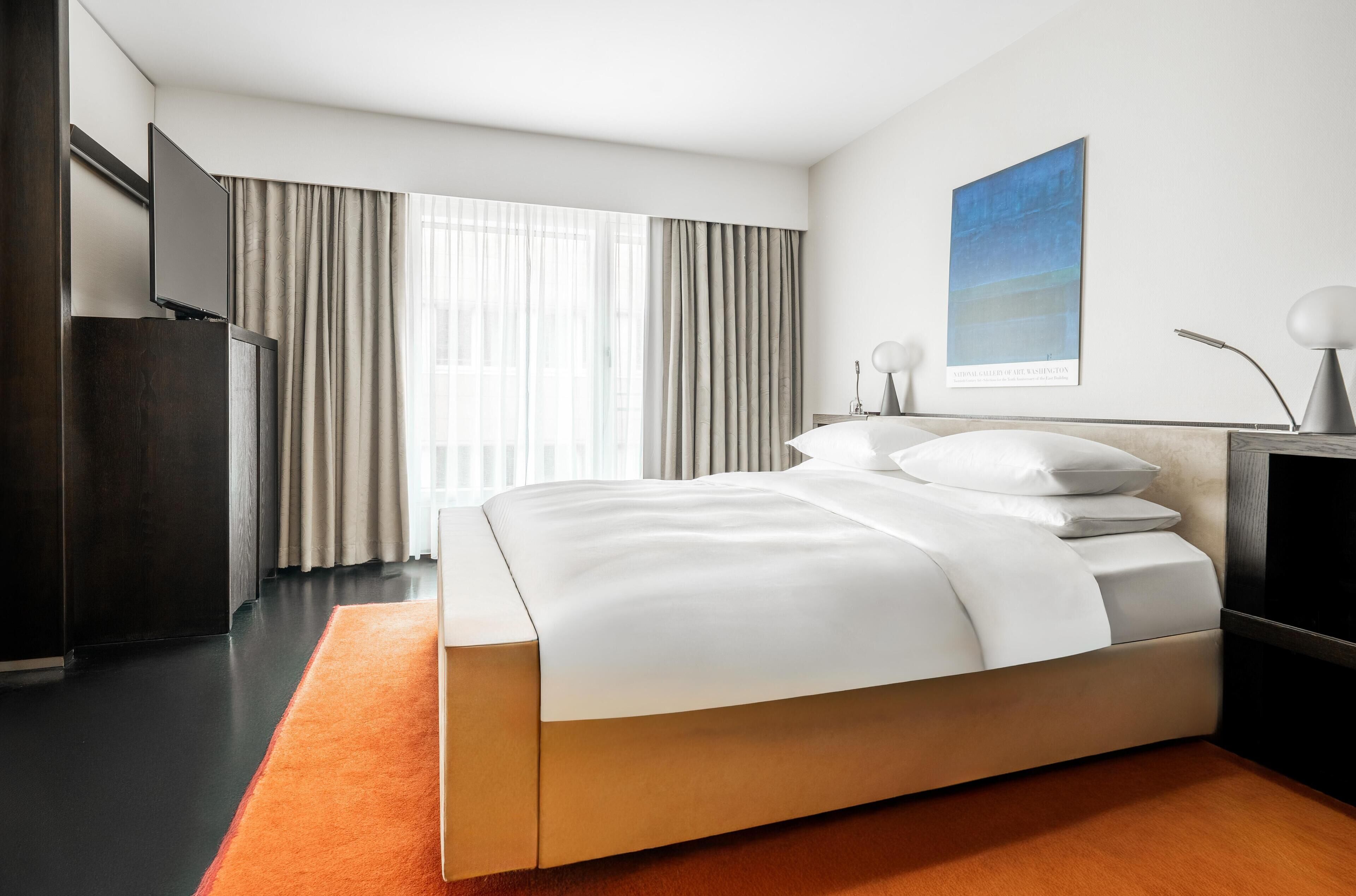 Grand Suite, City View | Premium bedding, down comforters, minibar, in-room safe