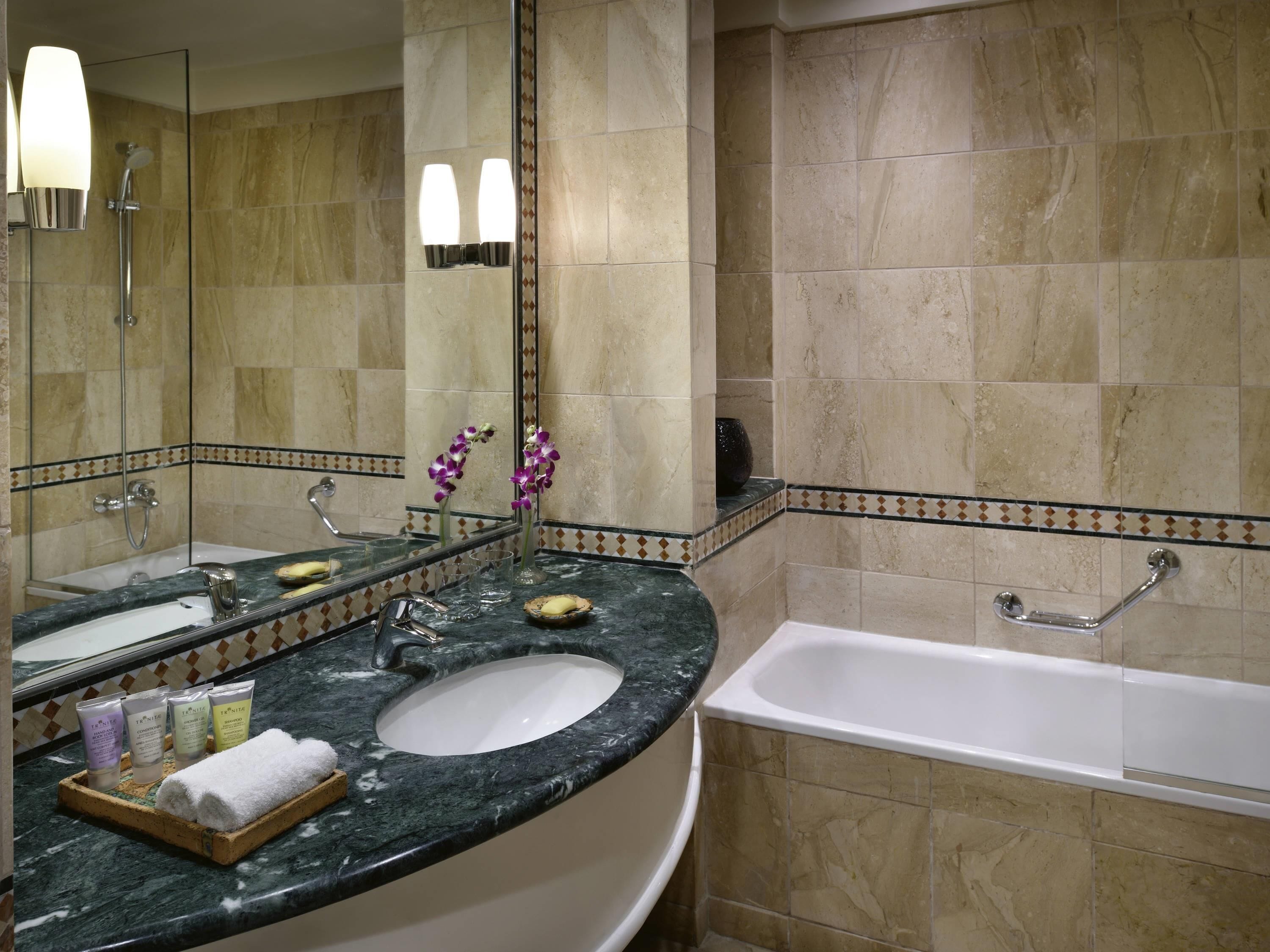 Free minibar items, in-room safe, desk, laptop workspace