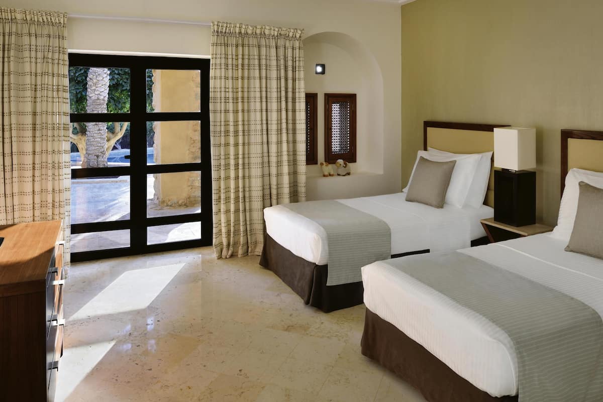 1 bedroom, free minibar items, in-room safe, desk