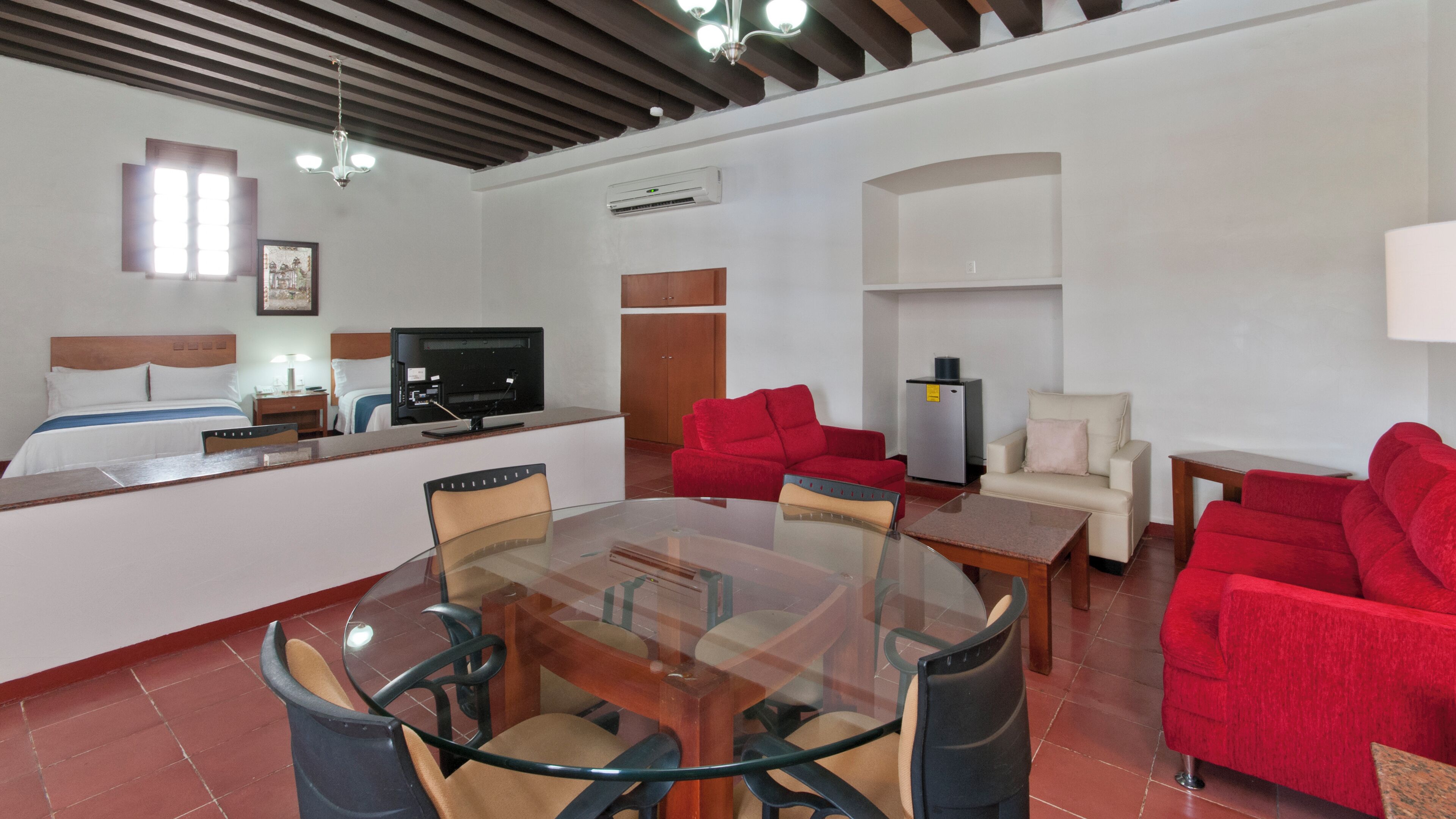 套房, 2 张大床 | 住宿内部