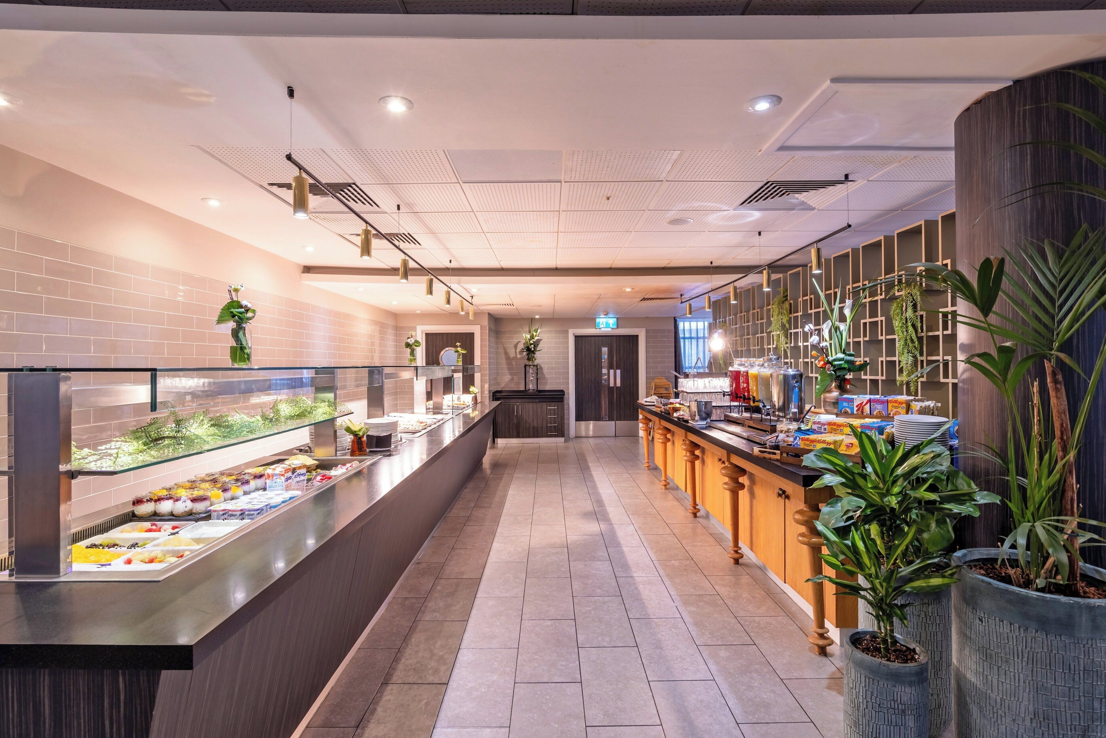 daily buffet breakfast (gbp 18.00 per person)