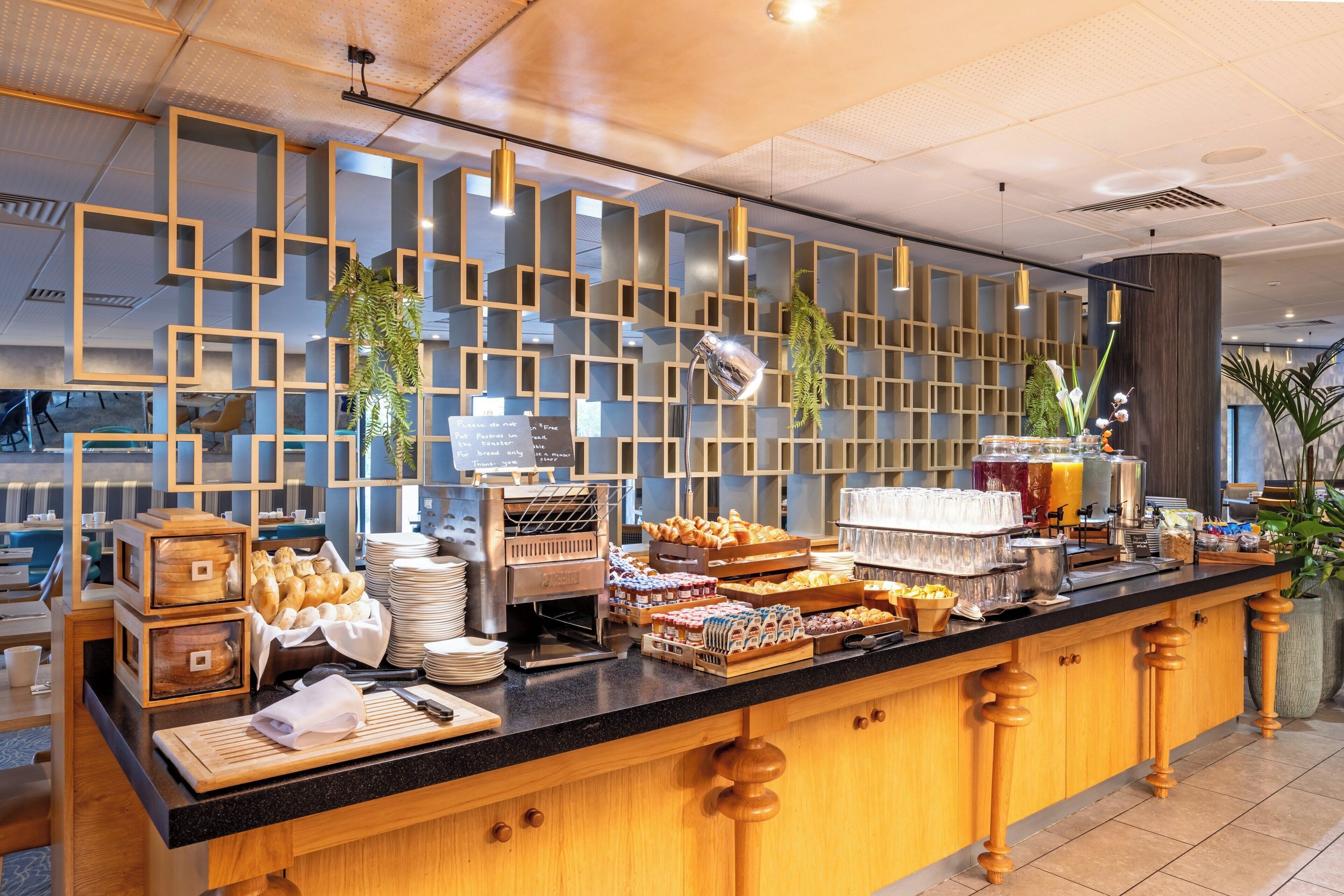 daily buffet breakfast (gbp 18.00 per person)