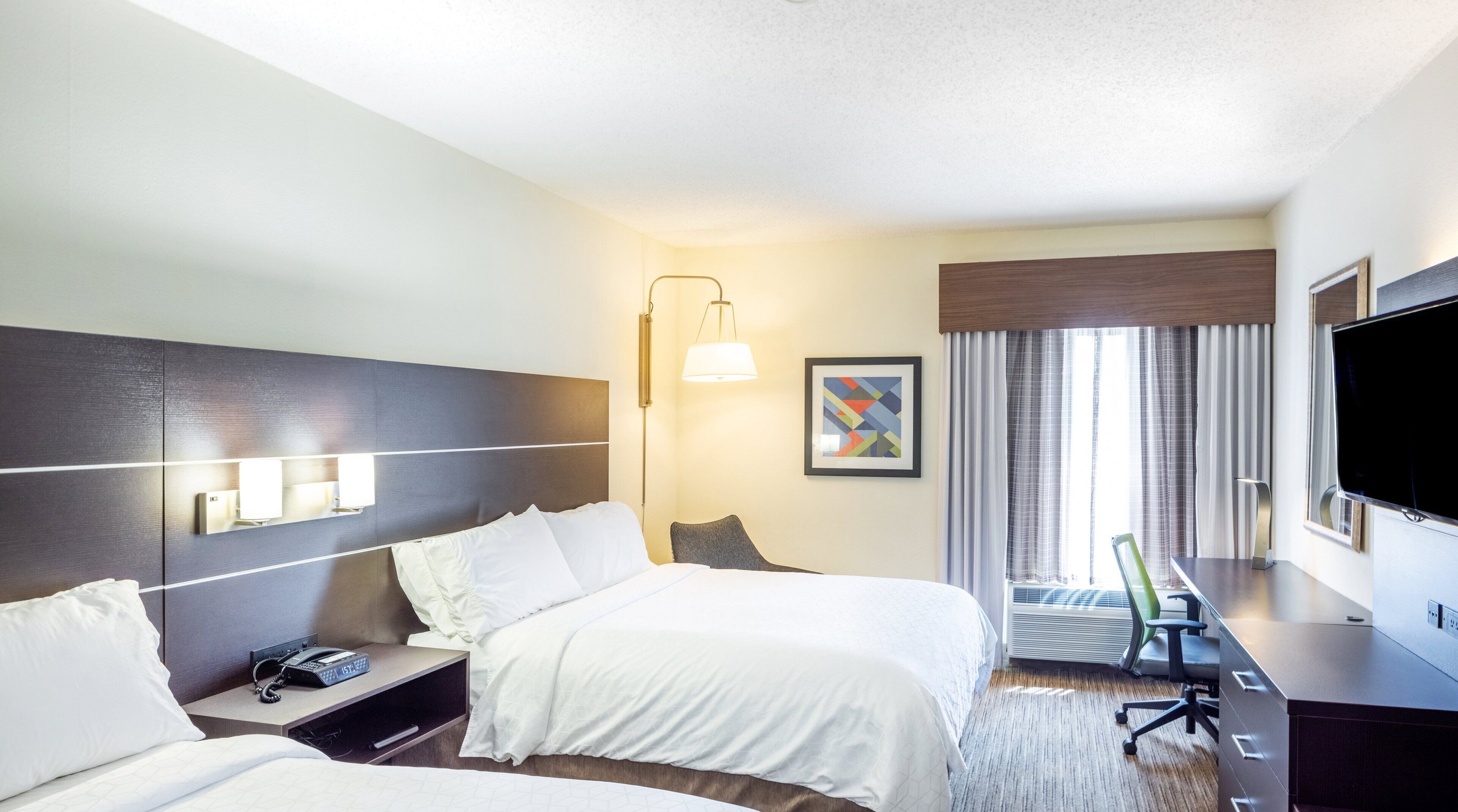 standard room, 2 queen beds | 1 bedroom, premium bedding, in-room safe, iron/ironing board